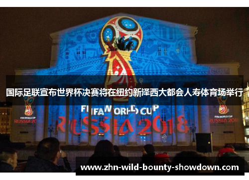 国际足联宣布世界杯决赛将在纽约新泽西大都会人寿体育场举行